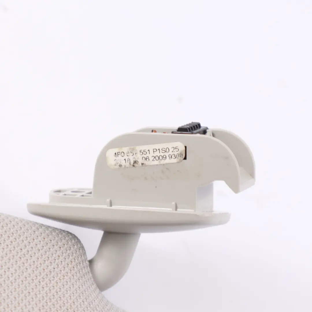 Audi A6 C6 FL Sun Visor Left N/S Sunvisor Mirror Panel Beige - SKU 4F0857551P - Part number 4F0857551P