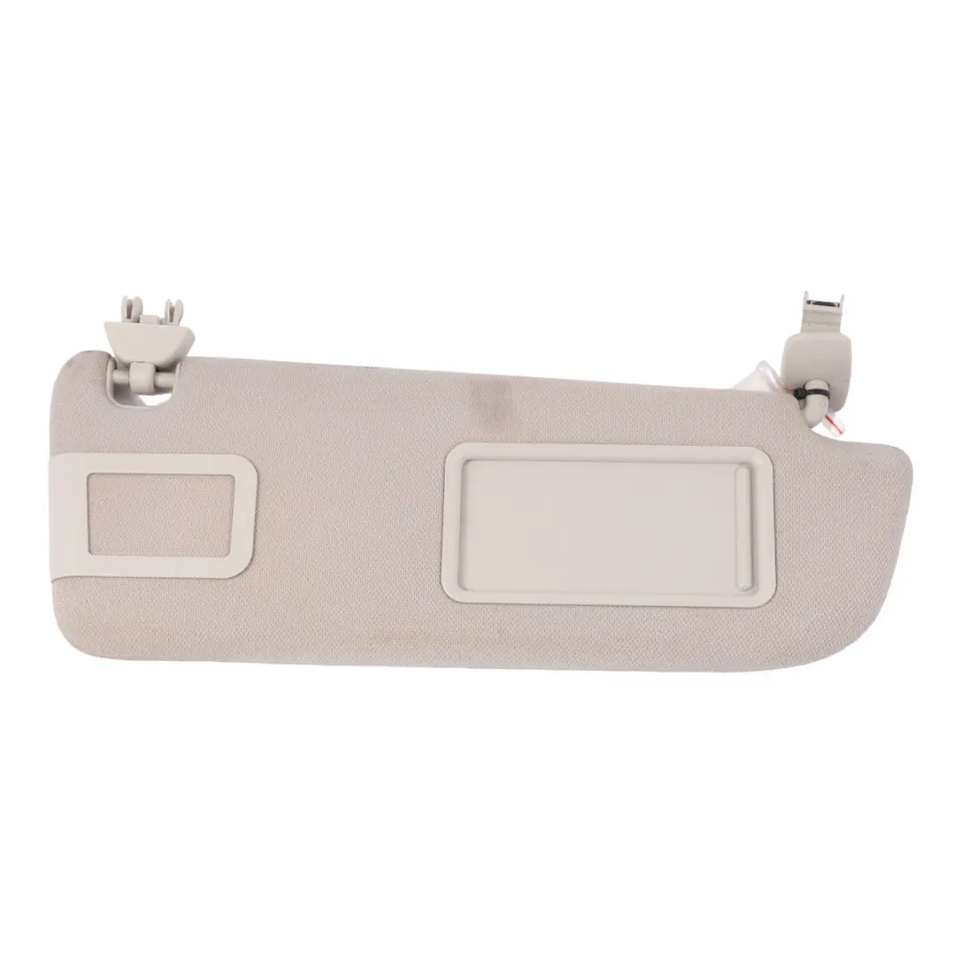 Audi A6 C6 FL Pare-soleil droit Panneau miroir du pare-soleil Beige - SKU 4F0857552P - Numéro de pièce 4F0857552P