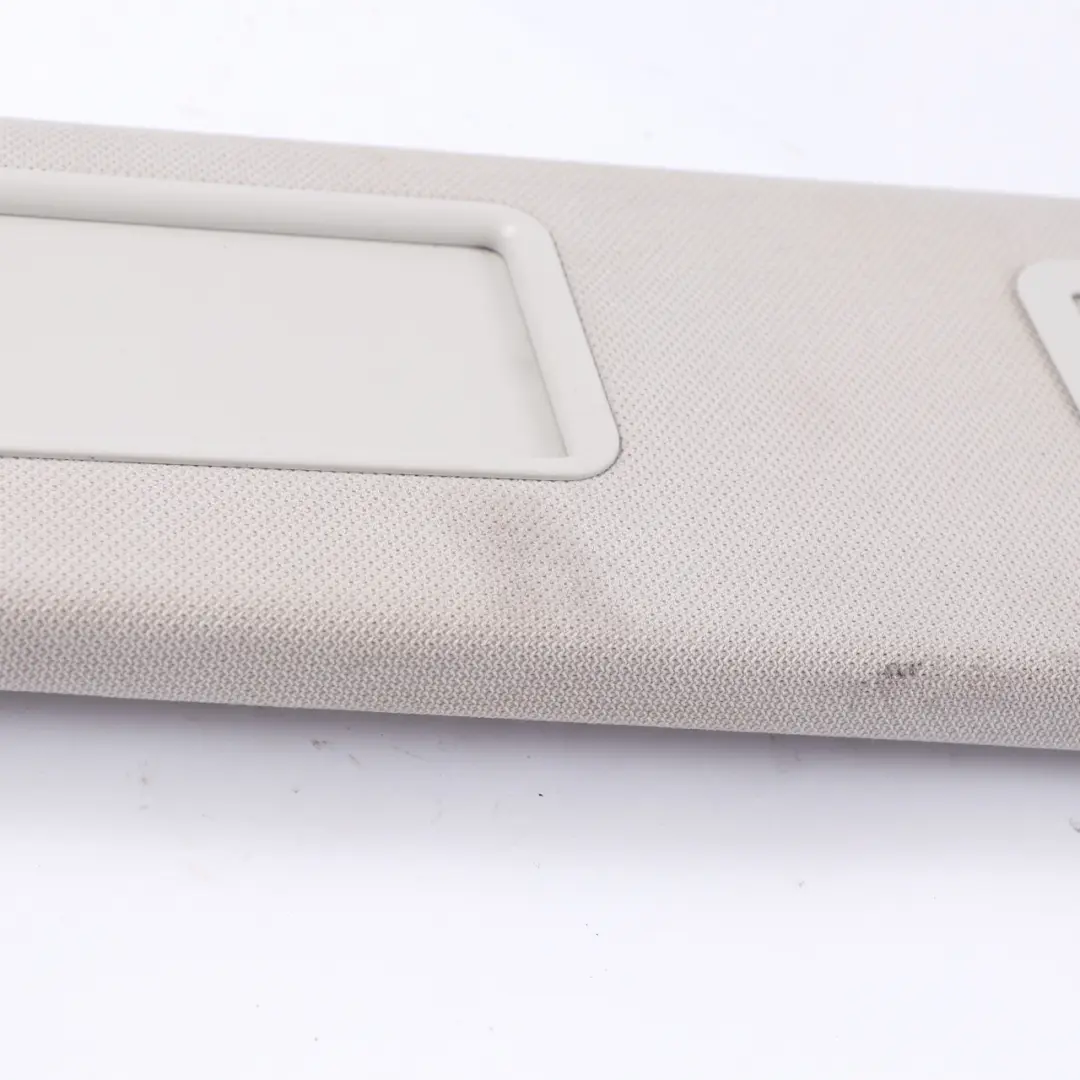 Sun Visor Right O/S Sunvisor Mirror Panel Beige to Audi A6 C6 FL with Part number 4F0857552P Audi A6 C6 FL Sun Visor Right O/S Sunvisor Mirror Panel Beige - SKU 4F0857552P - Part number 4F0857552P