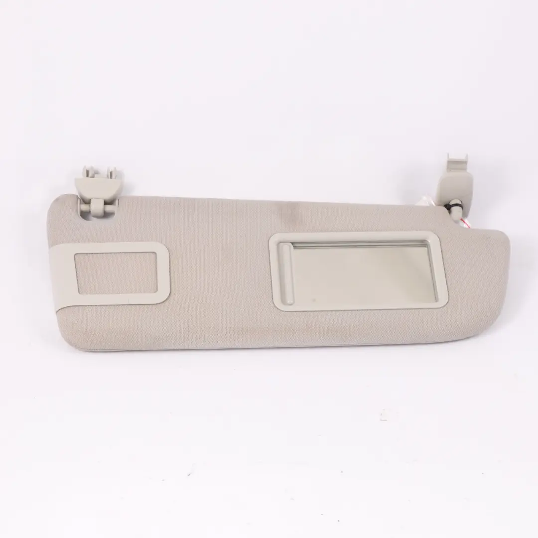Audi A6 C6 FL Pare-soleil droit Panneau miroir du pare-soleil Beige - SKU 4F0857552P - Numéro de pièce 4F0857552P