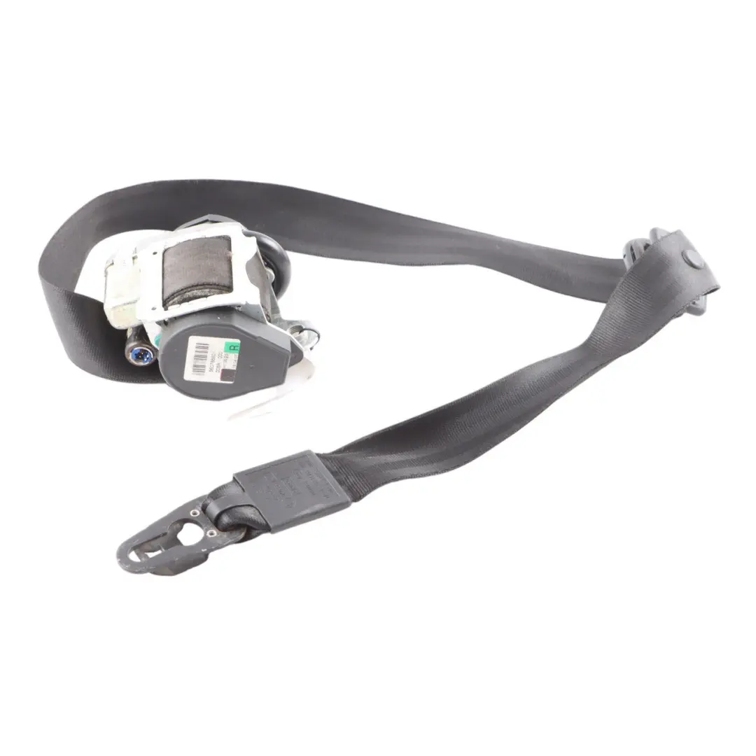 Audi A6 C6 Seat Belt Front Right O/S Safety Seatbelt Black - SKU rhd-4F0857706A - Part number 4F0857706A