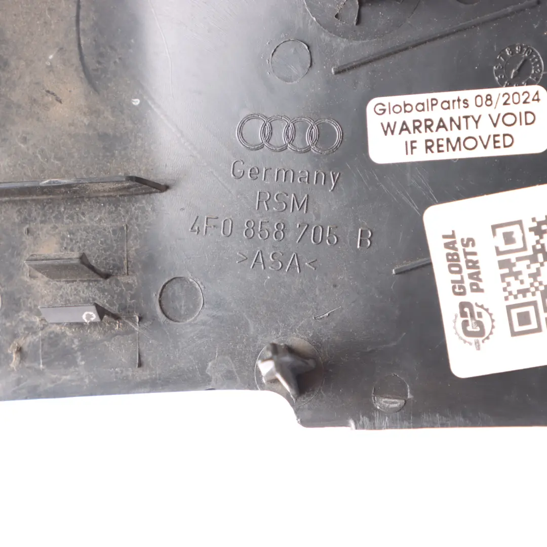 Außenspiegel links N/S Innenraum Ecke Trim Abdeckung für Audi A6 C6 mit Teilenummer 4F0858705B Audi A6 C6 Außenspiegel links N/S Innenraum Ecke Trim Abdeckung - SKU 4F0858705B - Teilenummer 4F0858705B
