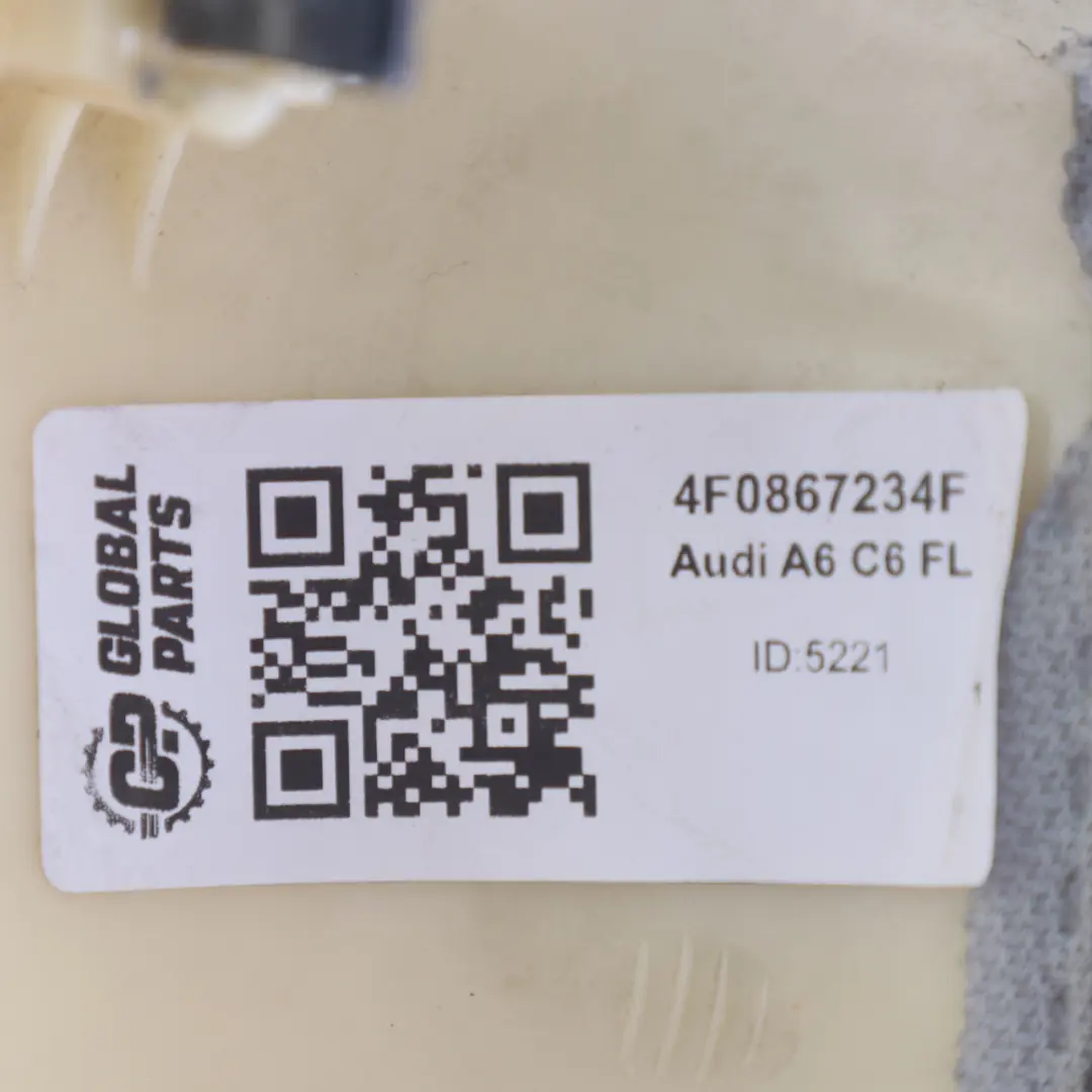 Columna A Pilar Embellecedor Delantero Derecho Beige para Audi A6 C6 FL con número de pieza 4F0867234F Audi A6 C6 FL Columna A Pilar Embellecedor Delantero Derecho Beige - SKU 4F0867234F - Número de pieza 4F0867234F