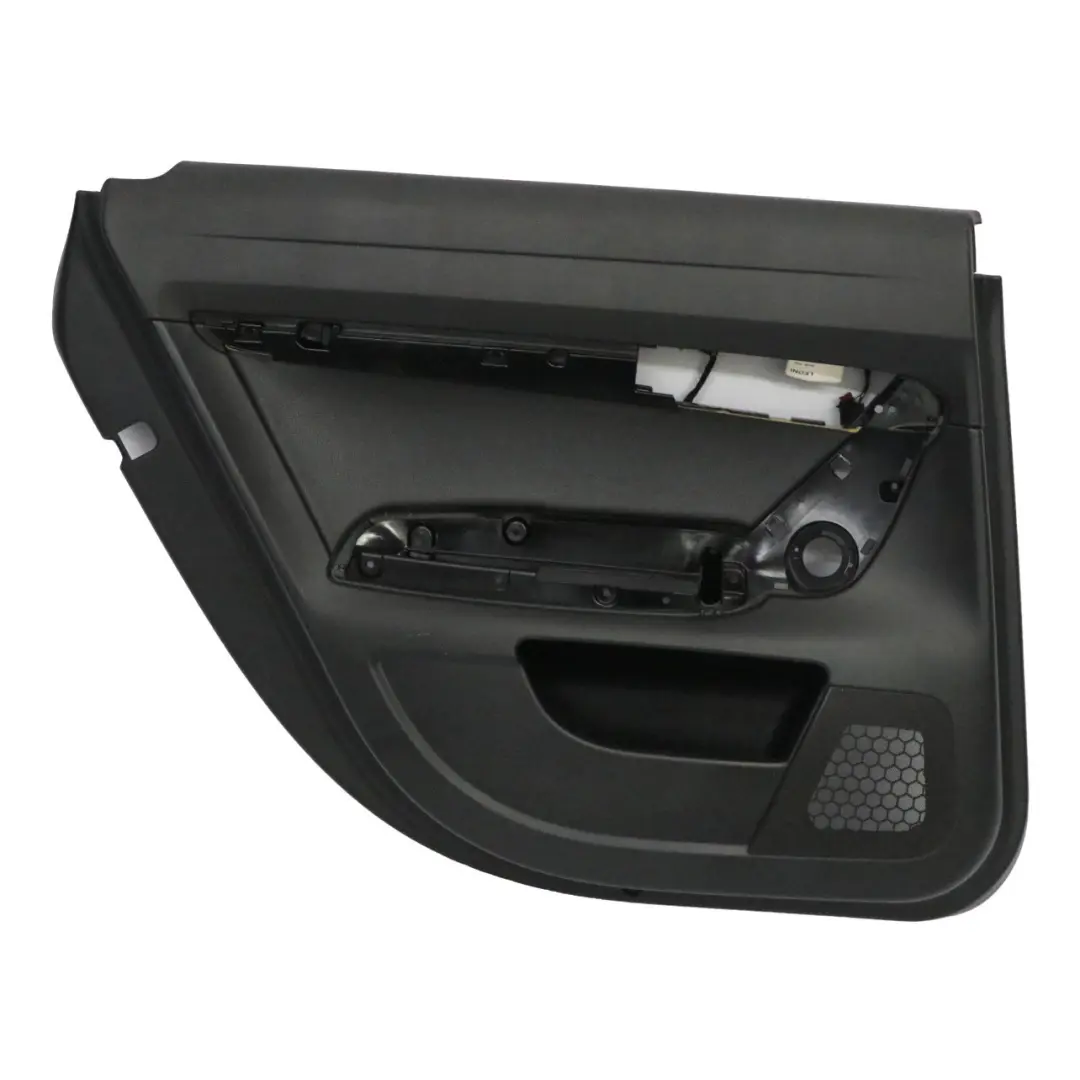 Carte de porte Audi A6 C6 Panneau de garniture de porte arrière gauche noir  - SKU 4F0867303EF - Numéro de pièce 4F0867303EF