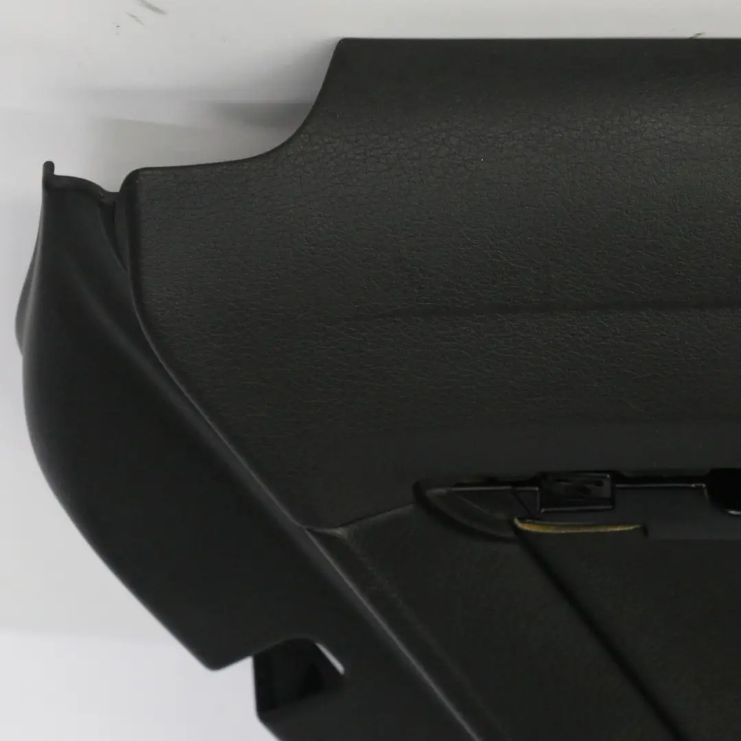 Carte de porte Audi A6 C6 Panneau de garniture de porte arrière gauche noir  - SKU 4F0867303EF - Numéro de pièce 4F0867303EF