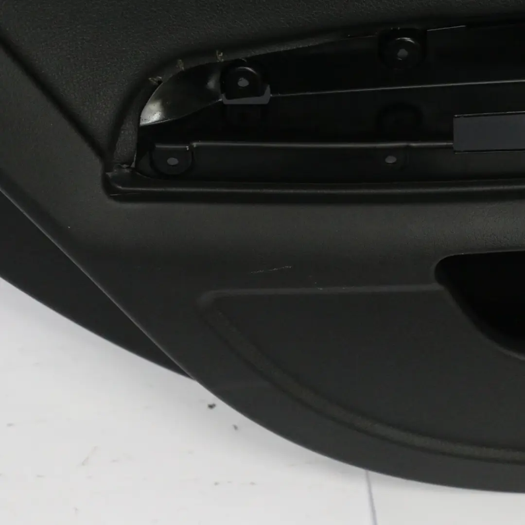 Carte de porte Audi A6 C6 Panneau de garniture de porte arrière gauche noir  - SKU 4F0867303EF - Numéro de pièce 4F0867303EF