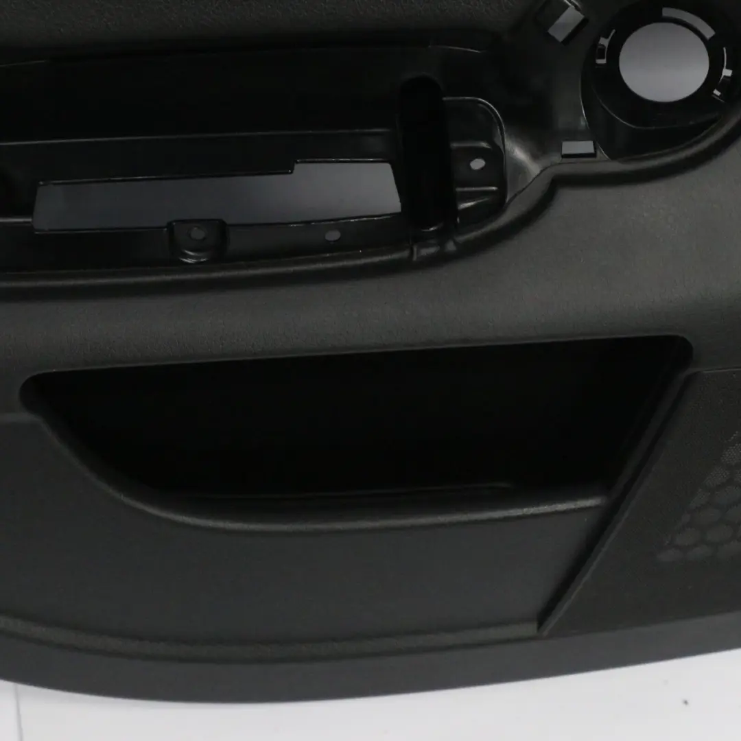 Carte de porte Audi A6 C6 Panneau de garniture de porte arrière gauche noir  - SKU 4F0867303EF - Numéro de pièce 4F0867303EF