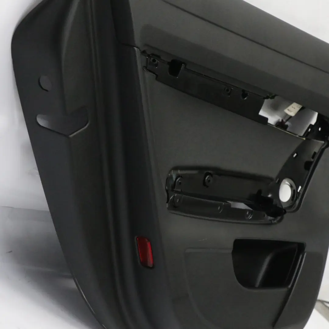 Carte de porte Audi A6 C6 Panneau de garniture de porte arrière gauche noir  - SKU 4F0867303EF - Numéro de pièce 4F0867303EF