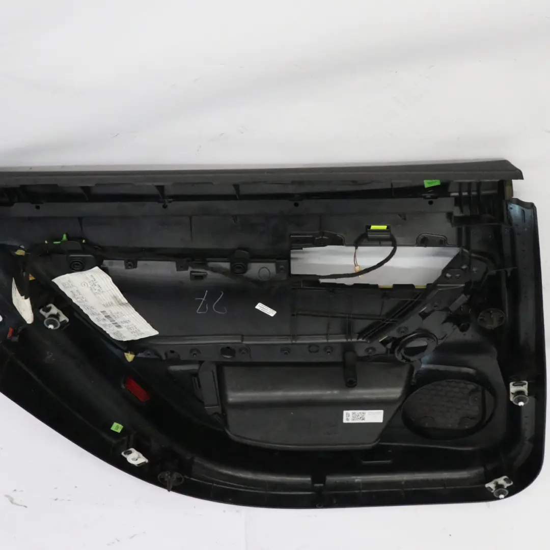 Carte de porte Audi A6 C6 Panneau de garniture de porte arrière droite noir  - SKU 4F0867304EF - Numéro de pièce 4F0867304EF