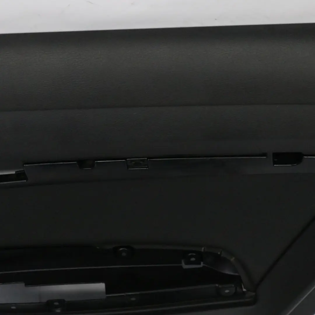 Carte de porte Audi A6 C6 Panneau de garniture de porte arrière droite noir  - SKU 4F0867304EF - Numéro de pièce 4F0867304EF