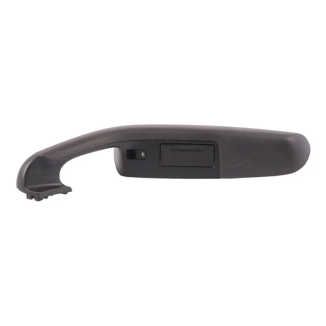 Audi A6 C6 FL Porte arrière gauche Poignée de tirage Cuir Noir - SKU 4F0867373A - Numéro de pièce 4F0867373A