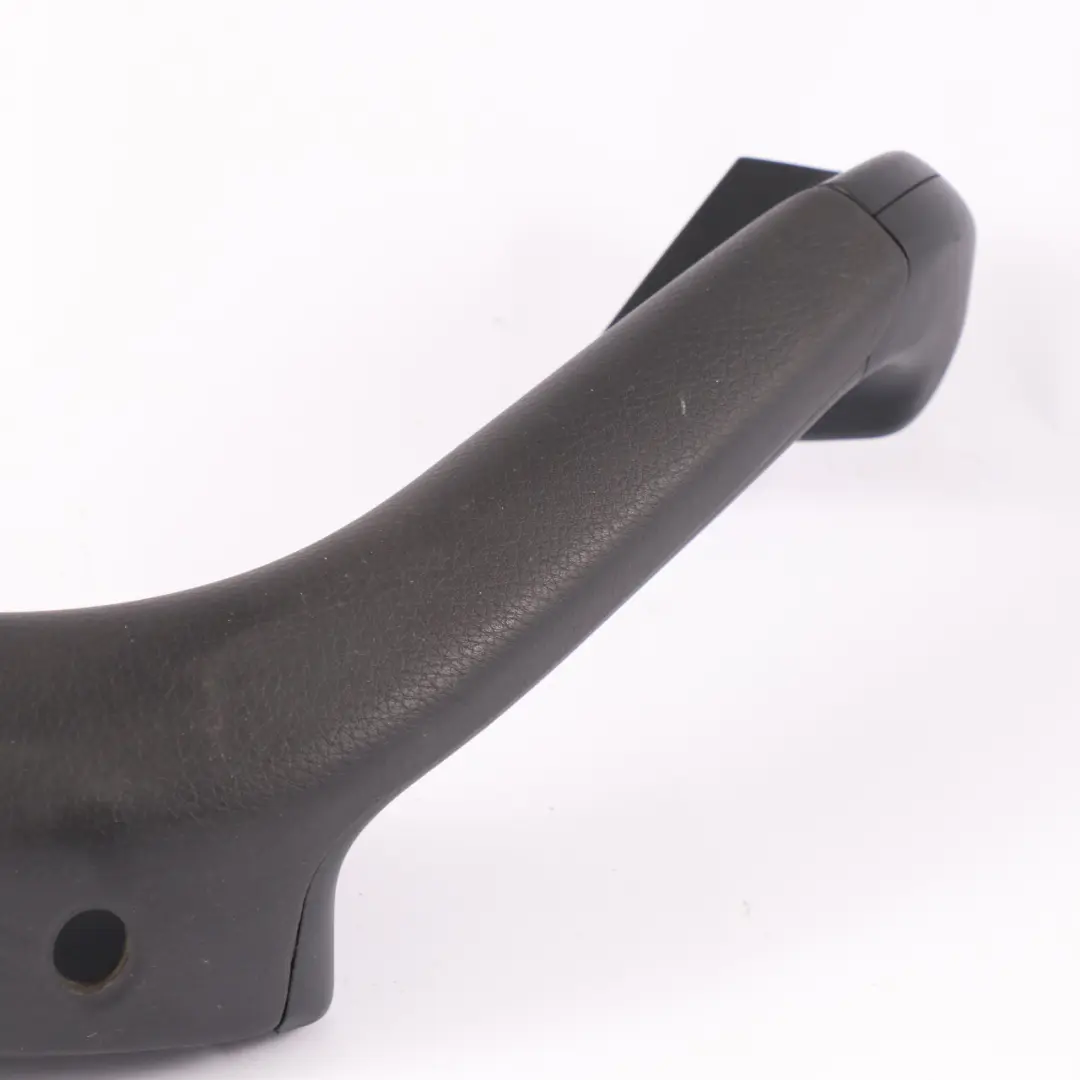 Door Left N/S Pull Handle Trim Leather Black to Audi A6 C6 FL Rear with Part number 4F0867373A Audi A6 C6 FL Rear Door Left N/S Pull Handle Trim Leather Black - SKU 4F0867373A - Part number 4F0867373A