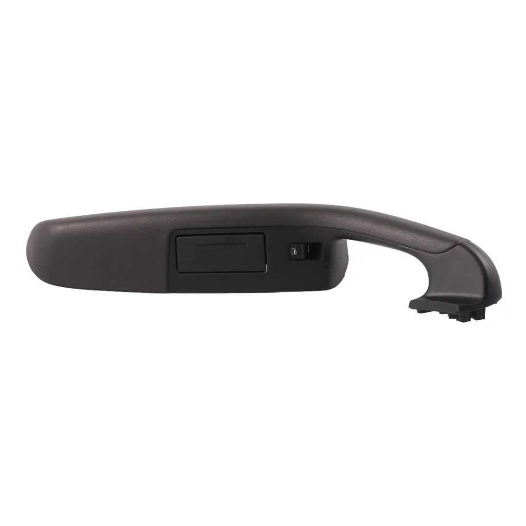 Audi A6 C6 FL Rear Door Right O/S Pull Handle Trim Leather Black - SKU 4F0867374A - Part number 4F0867374A
