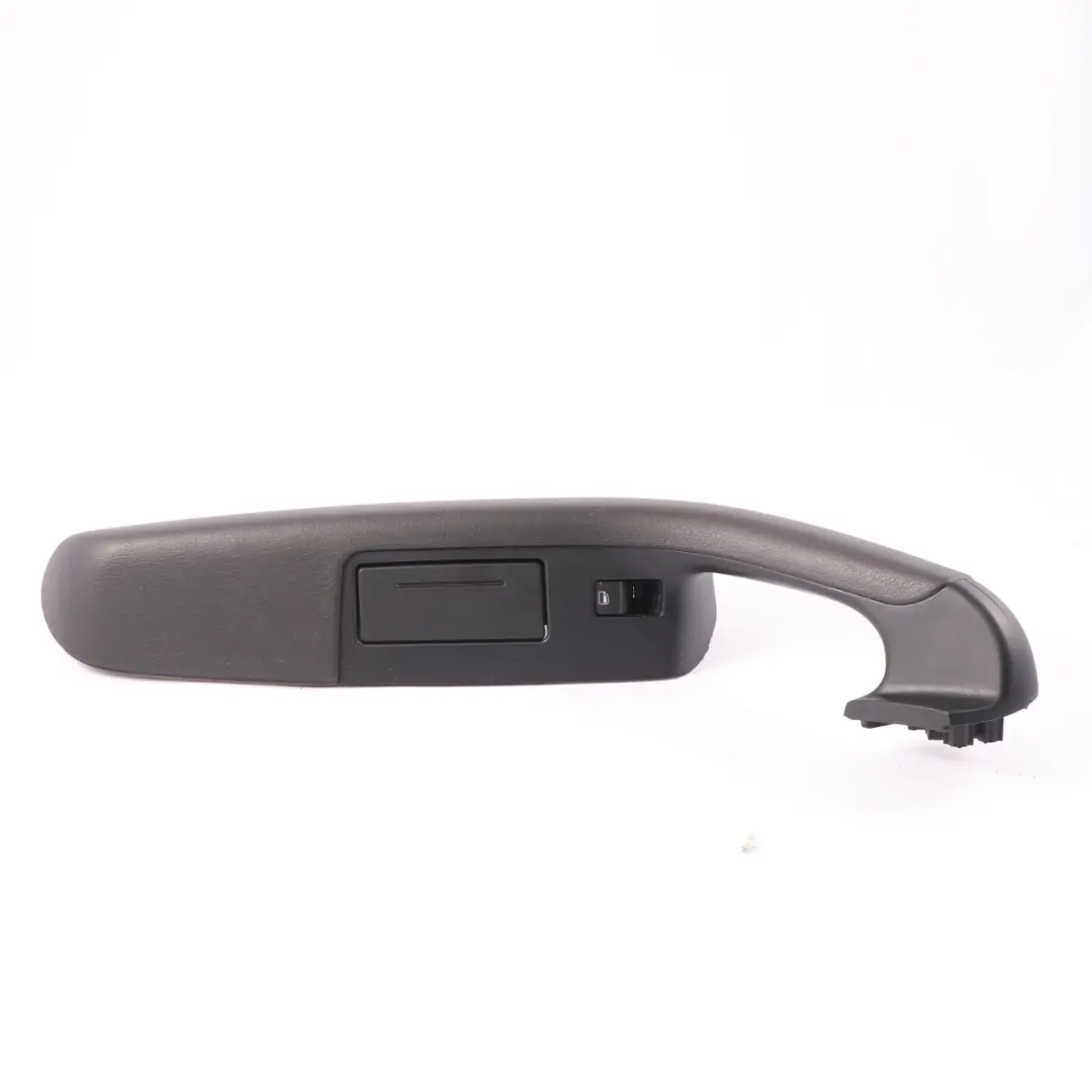 Audi A6 C6 FL Rear Door Right O/S Pull Handle Trim Leather Black - SKU 4F0867374A - Part number 4F0867374A