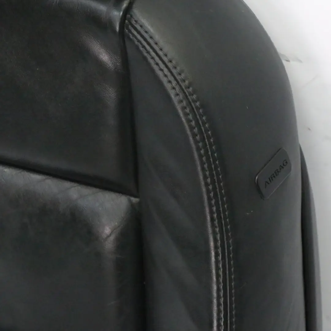 Audi A6 C6 Siège avant gauche Intérieur Leather Valcona Noir - SKU 4F0881805AE-1 - Numéro de pièce 4F0881805AE