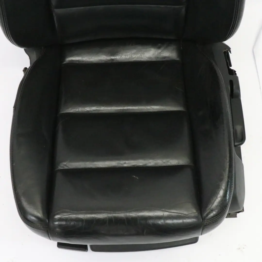 Audi A6 C6 Siège avant gauche Intérieur Leather Valcona Noir - SKU 4F0881805AE-1 - Numéro de pièce 4F0881805AE
