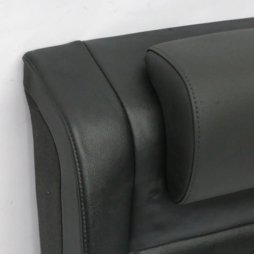  Dossier de siège arrière Audi A6 C6 Avant gauche Housse de siège en cuir noir - SKU 4F0885805BD - Numéro de pièce 4F0885805BD