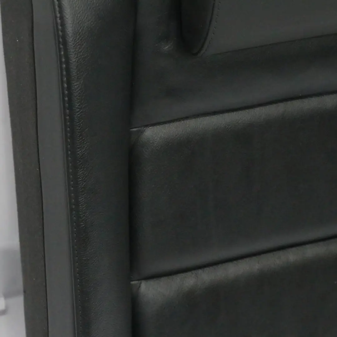  Dossier de siège arrière Audi A6 C6 Avant gauche Housse de siège en cuir noir - SKU 4F0885805BD - Numéro de pièce 4F0885805BD