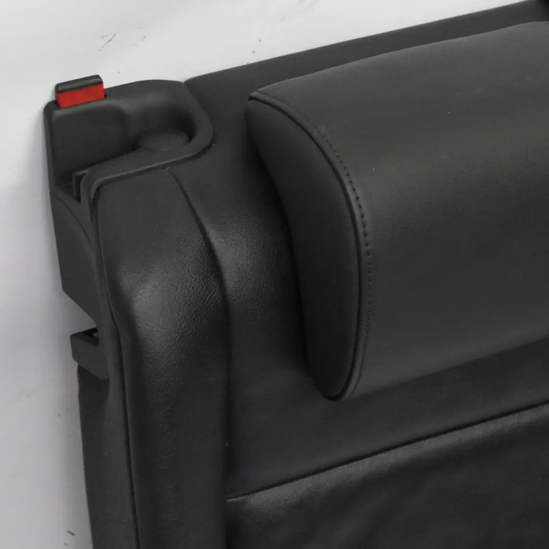 Backrest Audi A6 C6 Avant Right O/S Seat Back Cover Black Leather to Rear Seat with Part number 4F0885806BC Rear Seat Backrest Audi A6 C6 Avant Right O/S Seat Back Cover Black Leather - SKU 4F0885806BC - Part number 4F0885806BC