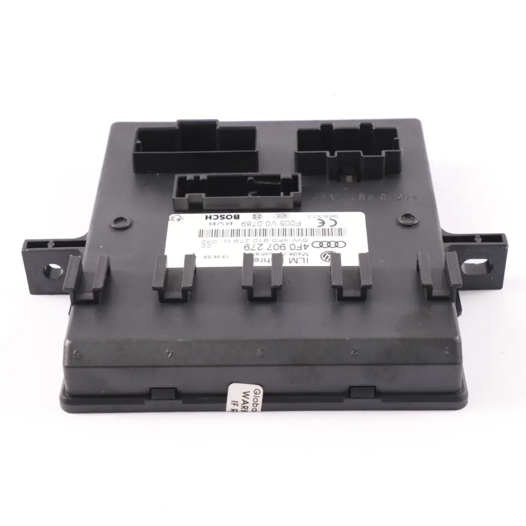 Stromversorgungsmodul Komfort Steuergerät ECU für Audi A6 C6 mit Teilenummer 4F0907279 Audi A6 C6 Stromversorgungsmodul Komfort Steuergerät ECU - SKU 4F0907279 - Teilenummer 4F0907279