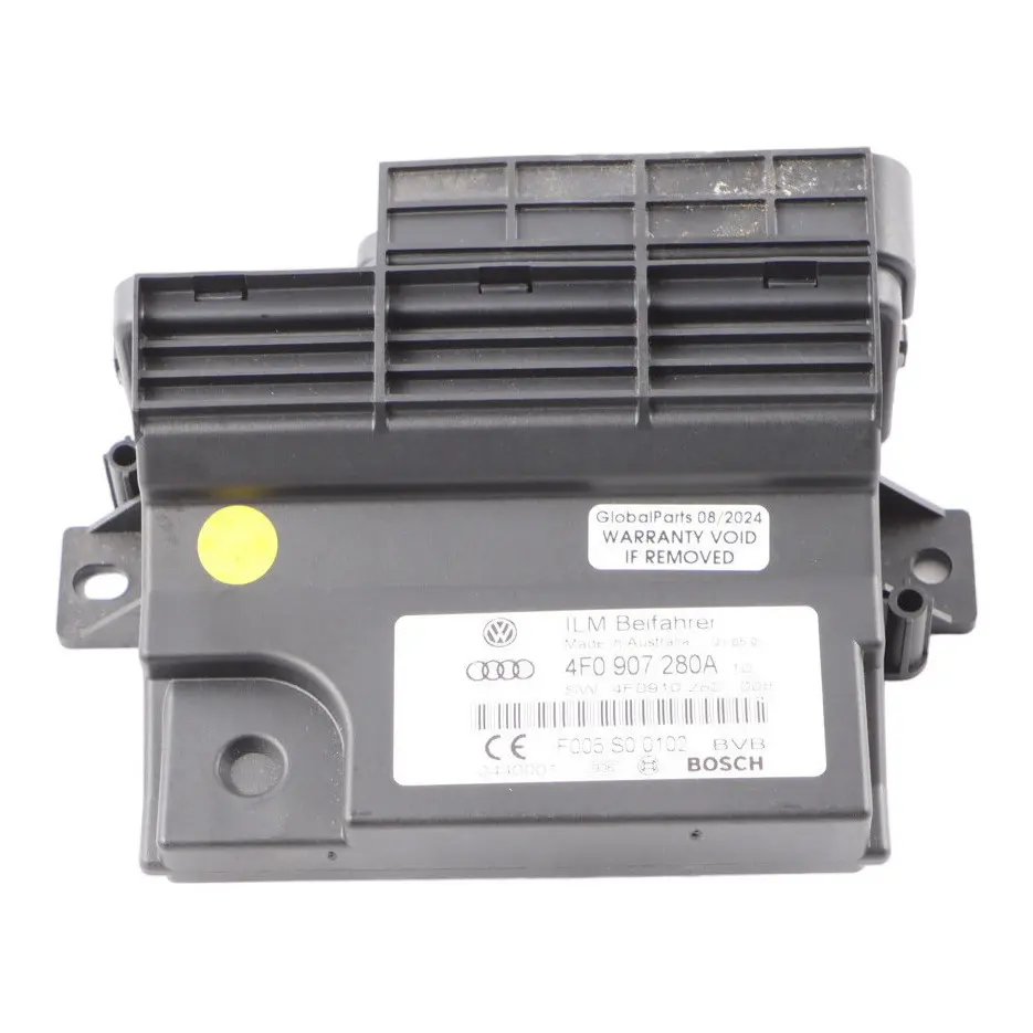 Audi A6 C6 Modulo alimentazione bordo Unità controllo ECU - SKU 4F0907280A - Numero di parte 4F0907280A