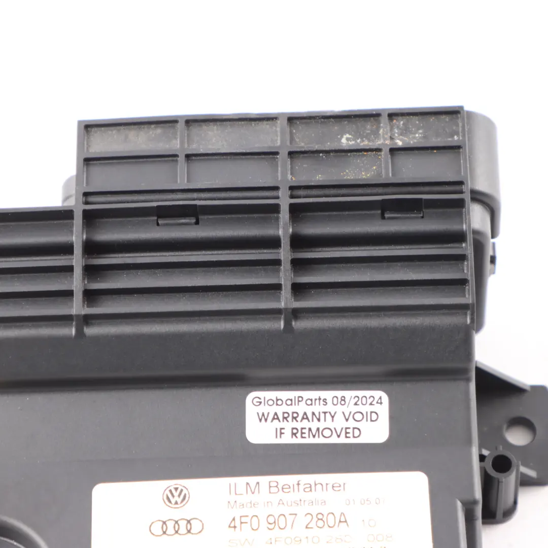 Audi A6 C6 Modulo alimentazione bordo Unità controllo ECU - SKU 4F0907280A - Numero di parte 4F0907280A