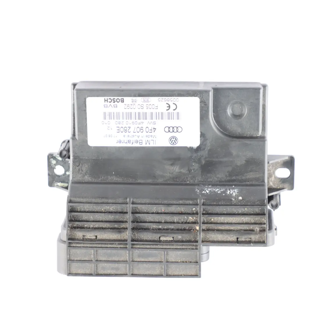 Module de contrôle l'alimentation électrique embarquée ECU pour Audi Q7 4L à propos du numéro de pièce 4F0907280E Audi Q7 4L Module de contrôle l'alimentation électrique embarquée ECU - SKU 4F0907280E - Numéro de pièce 4F0907280E