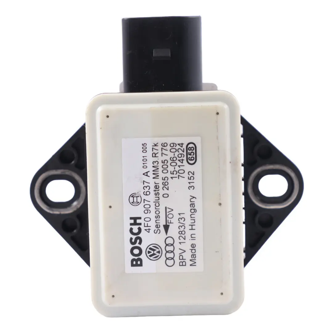 Audi A6 C6 Yaw ESP Rate Sensor Module Unit Control ECU - SKU 4F0907637A - Part number 4F0907637A