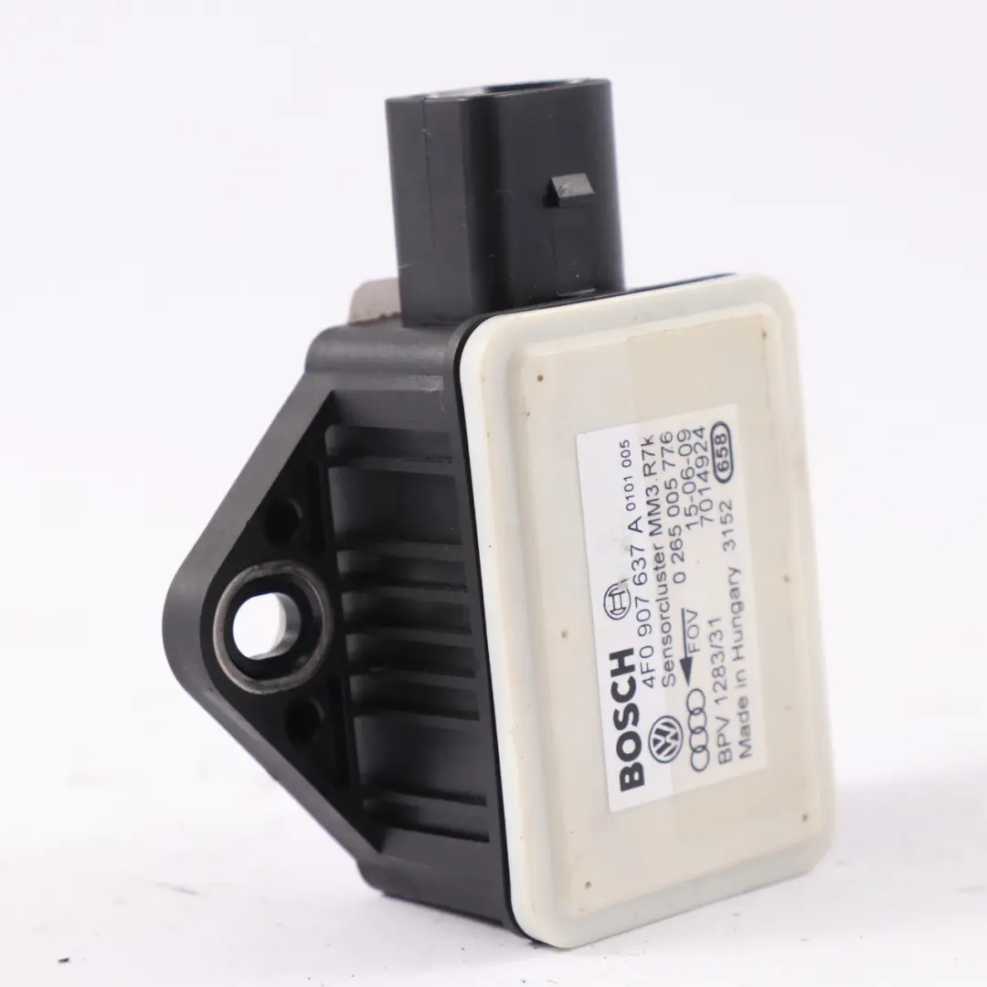 Gier ESP Rate Sensor Modul Steuergerät ECU für Audi A6 C6 mit Teilenummer 4F0907637A Audi A6 C6 Gier ESP Rate Sensor Modul Steuergerät ECU - SKU 4F0907637A - Teilenummer 4F0907637A