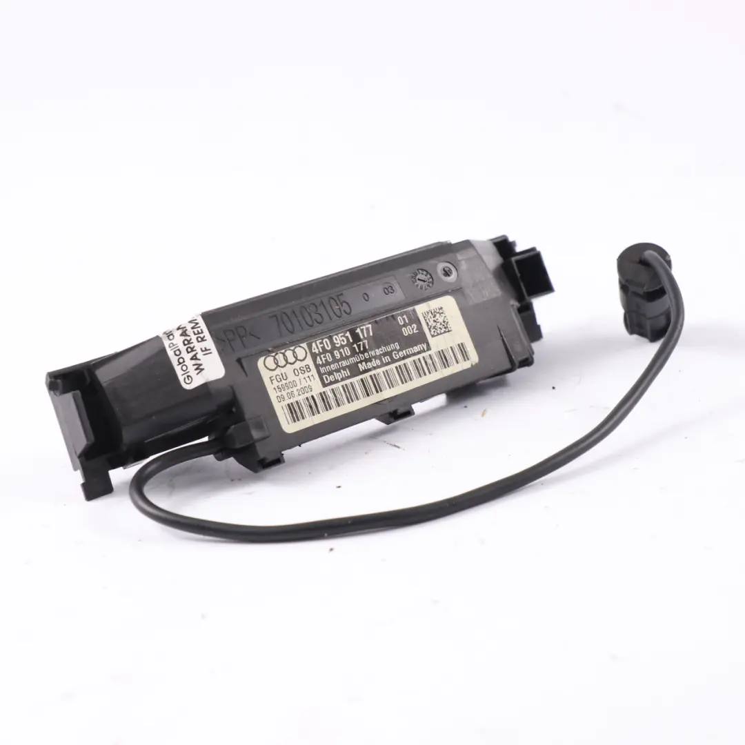 Audi A6 C6 Alarme ultra sonique Détecteur mouvement Unité module - SKU 4F0910177 - Numéro de pièce 4F0910177