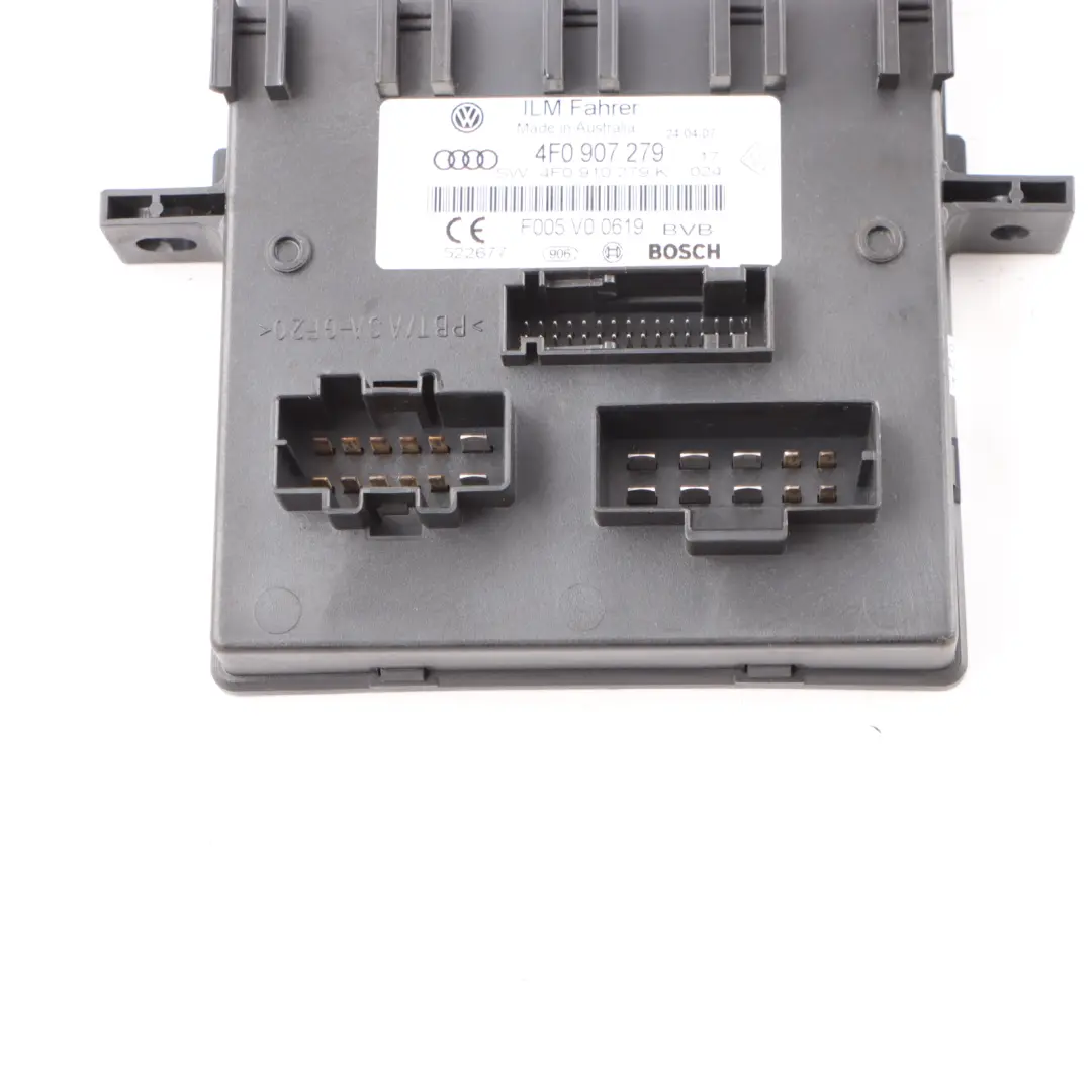 Supply Module Comfort Control Unit ECU to Audi A6 C6 Power with Part number 4F0910279K Audi A6 C6 Power Supply Module Comfort Control Unit ECU - SKU 4F0910279K - Part number 4F0910279K
