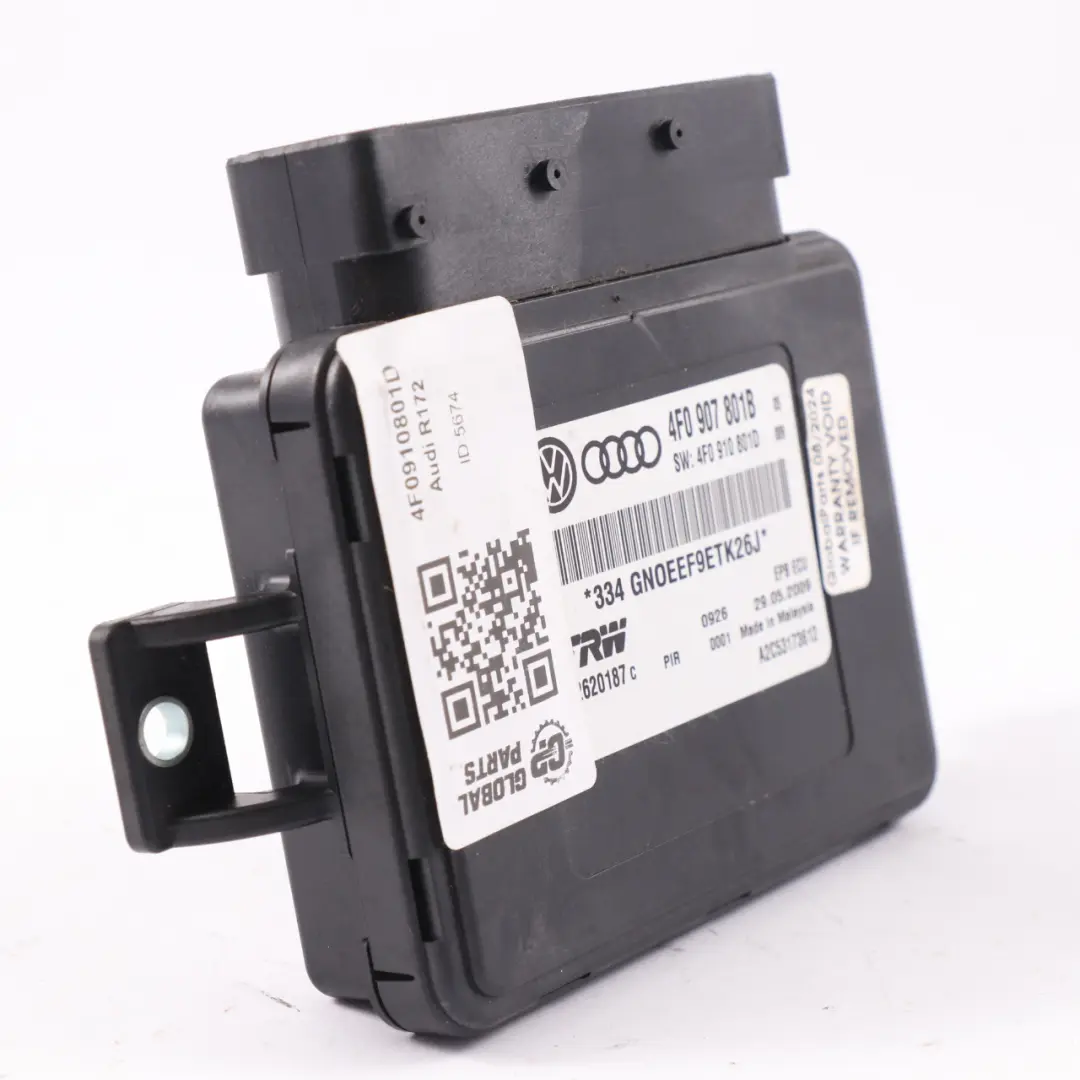 Parking Brake ECU Control Unit Module to Audi A6 C6 Electric with Part number 4F0910801D Audi A6 C6 Electric Parking Brake ECU Control Unit Module - SKU 4F0910801D - Part number 4F0910801D