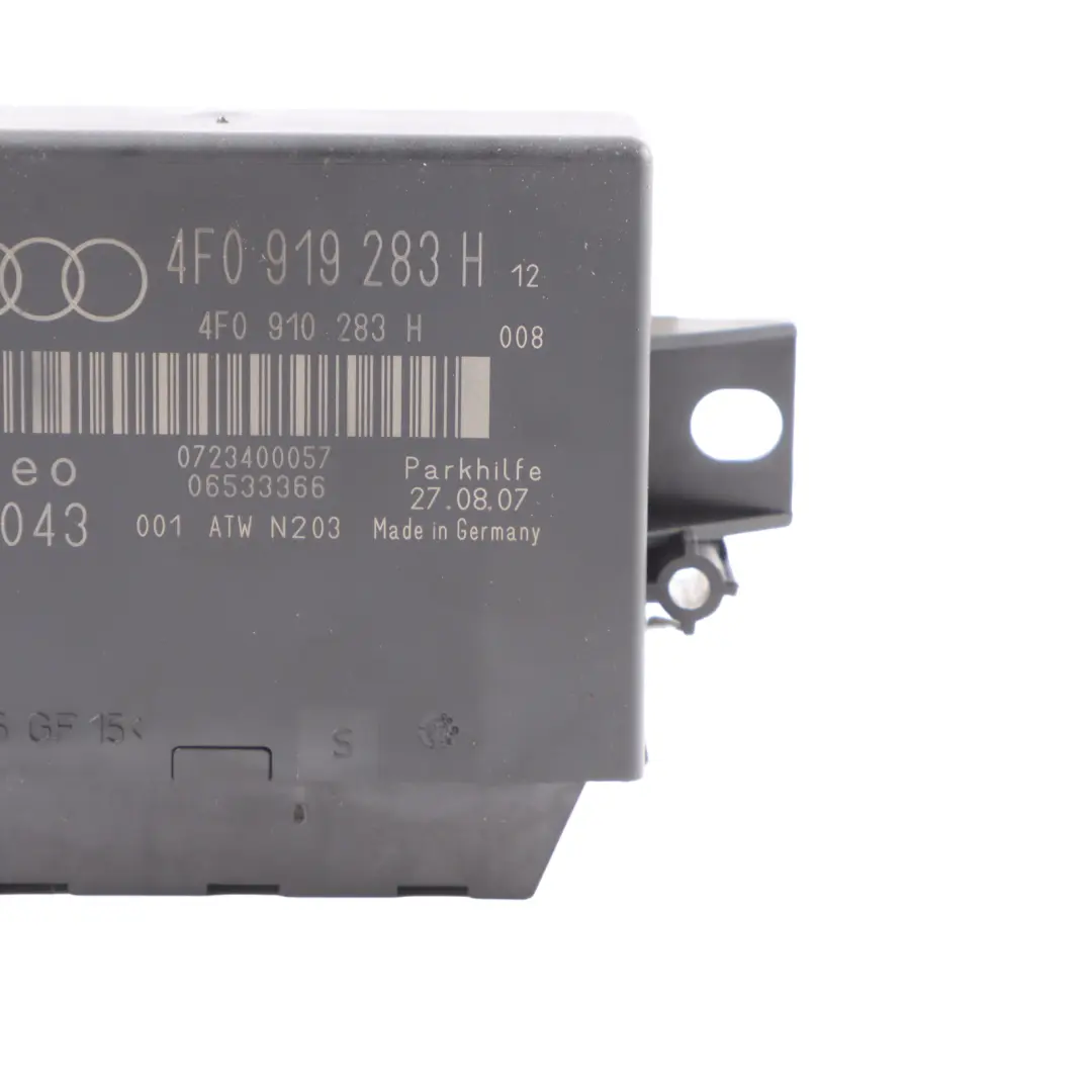 Unidad de Control de Aparcamiento Módulo ECU Sensor PDC Audi Q7 4L - SKU 4F0919283H - Número de pieza 4F0919283H