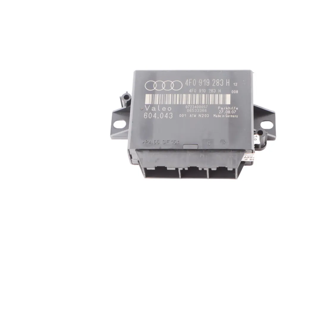Unidad de Control de Aparcamiento Módulo ECU Sensor PDC Audi Q7 4L - SKU 4F0919283H - Número de pieza 4F0919283H