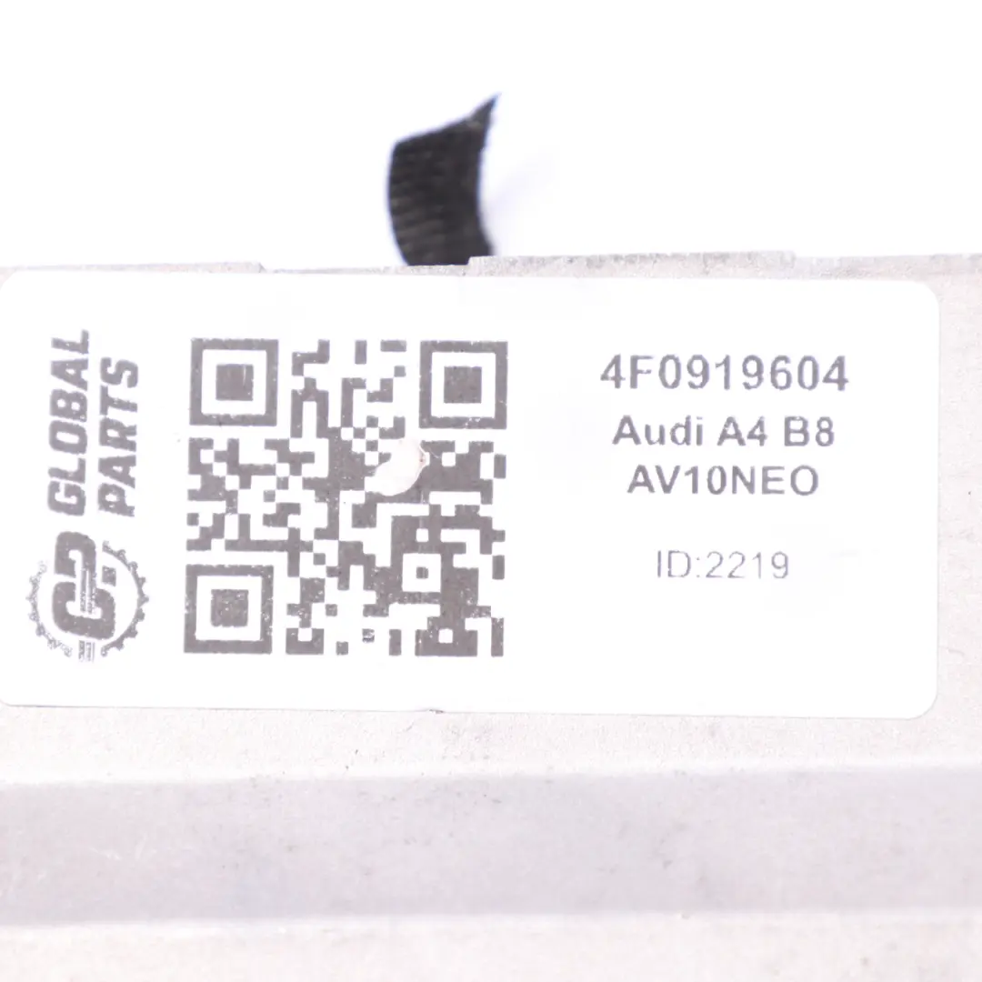 AV10NEO Pantalla visualización Multimedia Navegación Unidad Audi A4 B8 - SKU 4F0919604 - Número de pieza 4F0919604