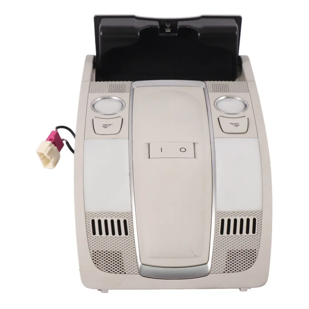 Audi A6 C6 FL lampada di lettura pannello interruttore interno Beige - SKU 4F0947135BQ - Numero di parte 4F0947135BQ