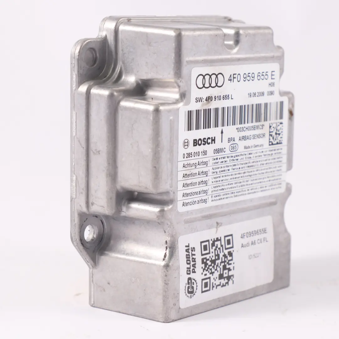 SRS Module d'air collision Unité contrôle l'ECU sécurité pour Audi A6 C6 à propos du numéro de pièce 4F0959655E Audi A6 C6 SRS Module d'air collision Unité contrôle l'ECU sécurité - SKU 4F0959655E - Numéro de pièce 4F0959655E