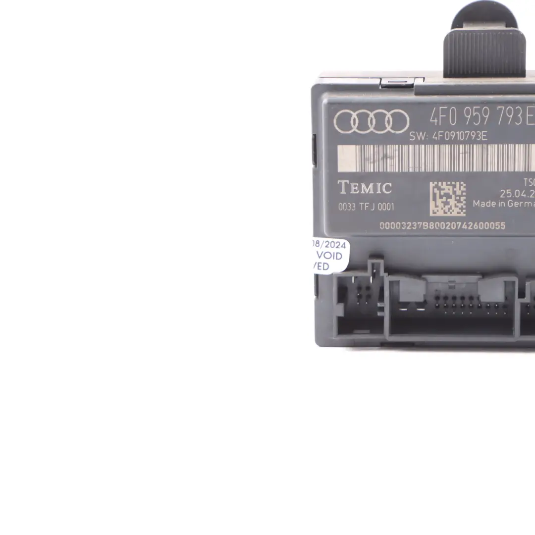 VW Volkswagen Tiguan 5N Front Right O/S Door ECU Module Control Unit - SKU 4F0959793E - Part number 4F0959793E