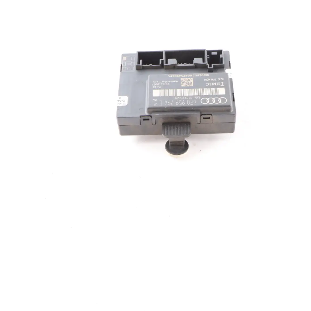 Door Right O/S Module Unit Control ECU to Audi A6 C6 Rear with Part number 4F0959794E Audi A6 C6 Rear Door Right O/S Module Unit Control ECU - SKU 4F0959794E - Part number 4F0959794E