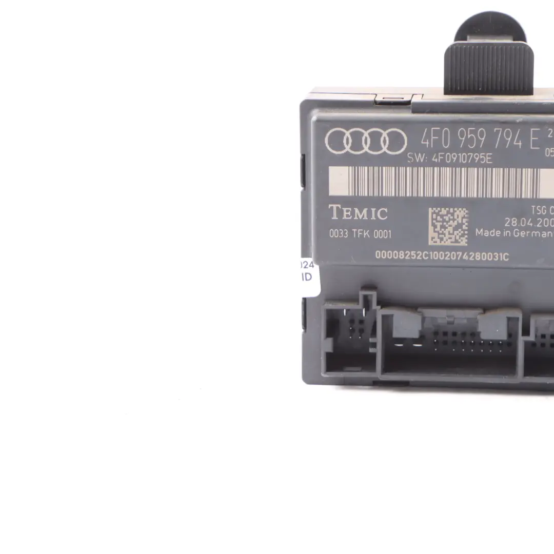 Audi A6 C6 Porta Posteriore Destra Modulo Unità Controllo ECU - SKU 4F0959794E - Numero di parte 4F0959794E