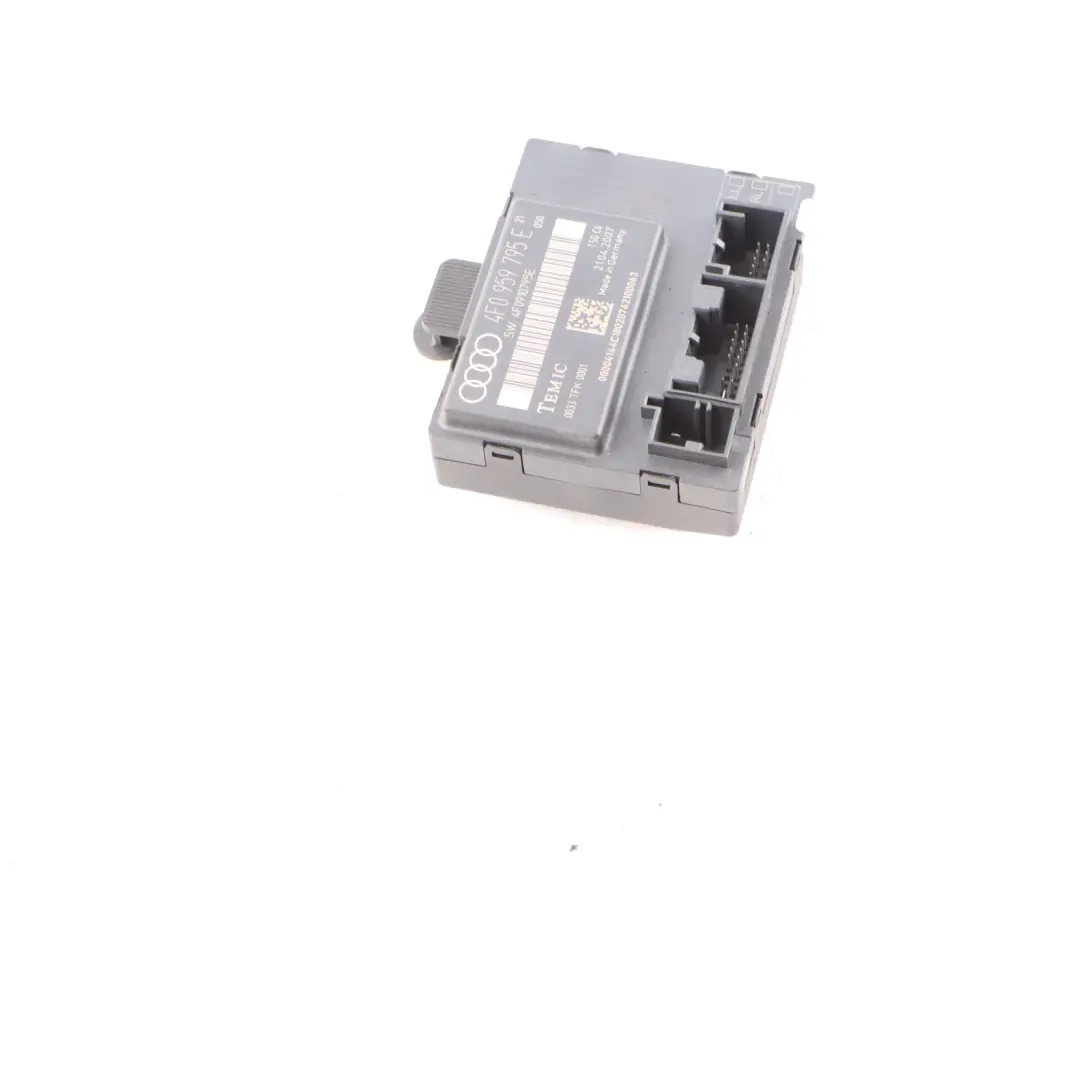 Porta Posteriore Sinistra Modulo Unità Controllo ECU per Audi A6 C6 con numero di parte 4F0959795E Audi A6 C6 Porta Posteriore Sinistra Modulo Unità Controllo ECU - SKU 4F0959795E - Numero di parte 4F0959795E