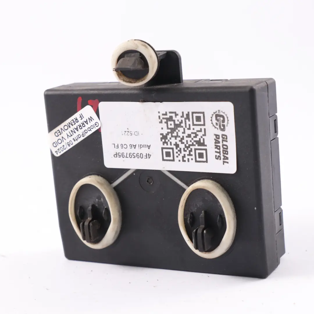 Módulo Control Bloqueo Puerta Trasera Izquierda ECU para Audi A6 C6 con número de pieza 4F0959795P Audi A6 C6 Módulo Control Bloqueo Puerta Trasera Izquierda ECU - SKU 4F0959795P - Número de pieza 4F0959795P