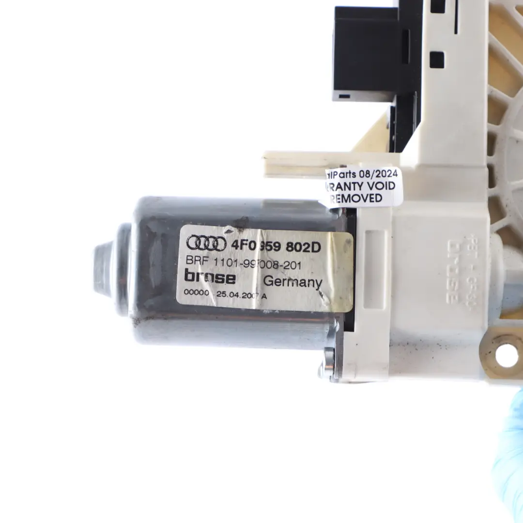 Moteur Lève Vitre Avant Droit Régulateur Vitesse Unité pour Audi A6 C6 à propos du numéro de pièce 4F0959802D Audi A6 C6 Moteur Lève Vitre Avant Droit Régulateur Vitesse Unité - SKU 4F0959802D - Numéro de pièce 4F0959802D