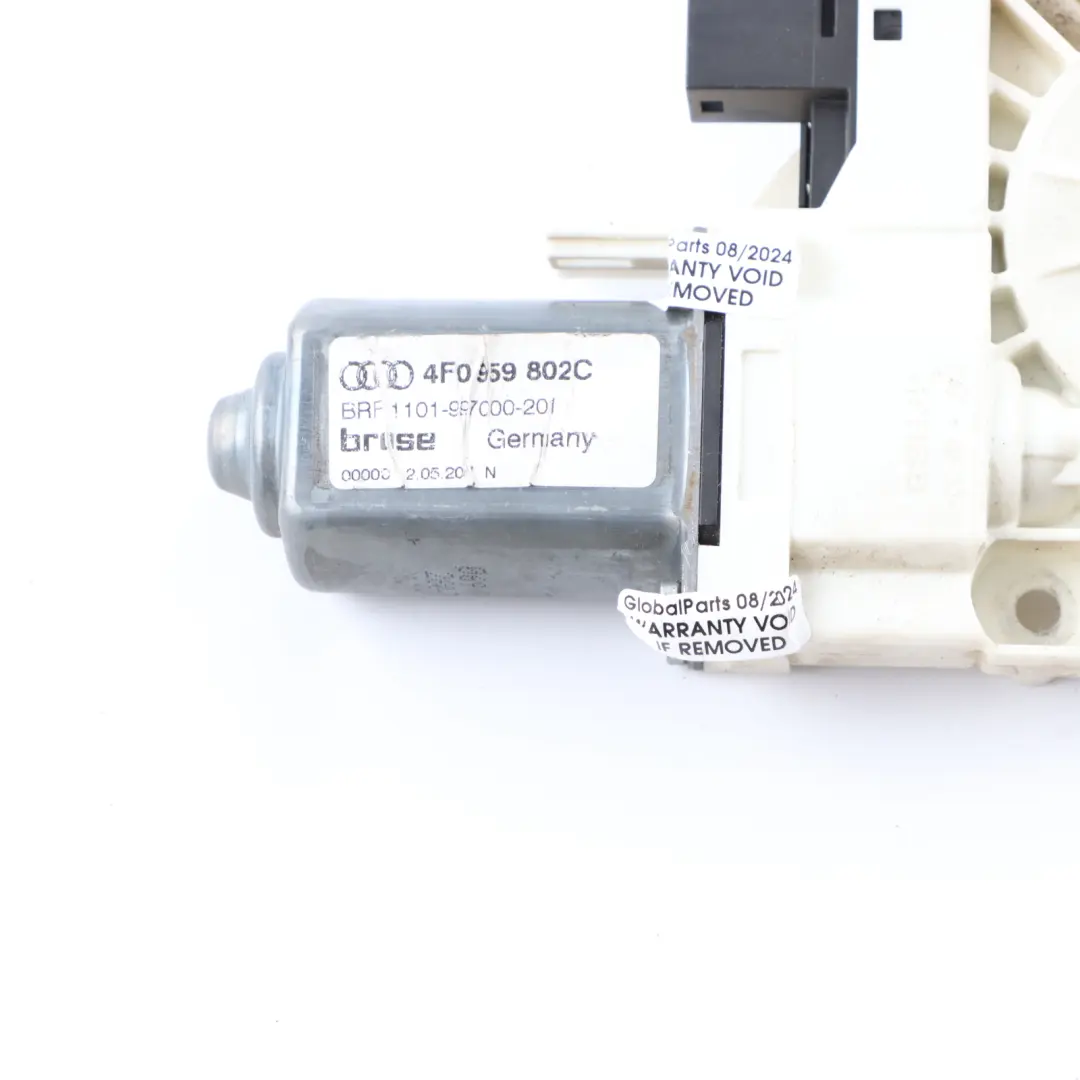 Audi A6 C6 Motor regulador ventana trasera derecha de la puerta del - SKU 4F0959802F - Número de pieza 4F0959802F