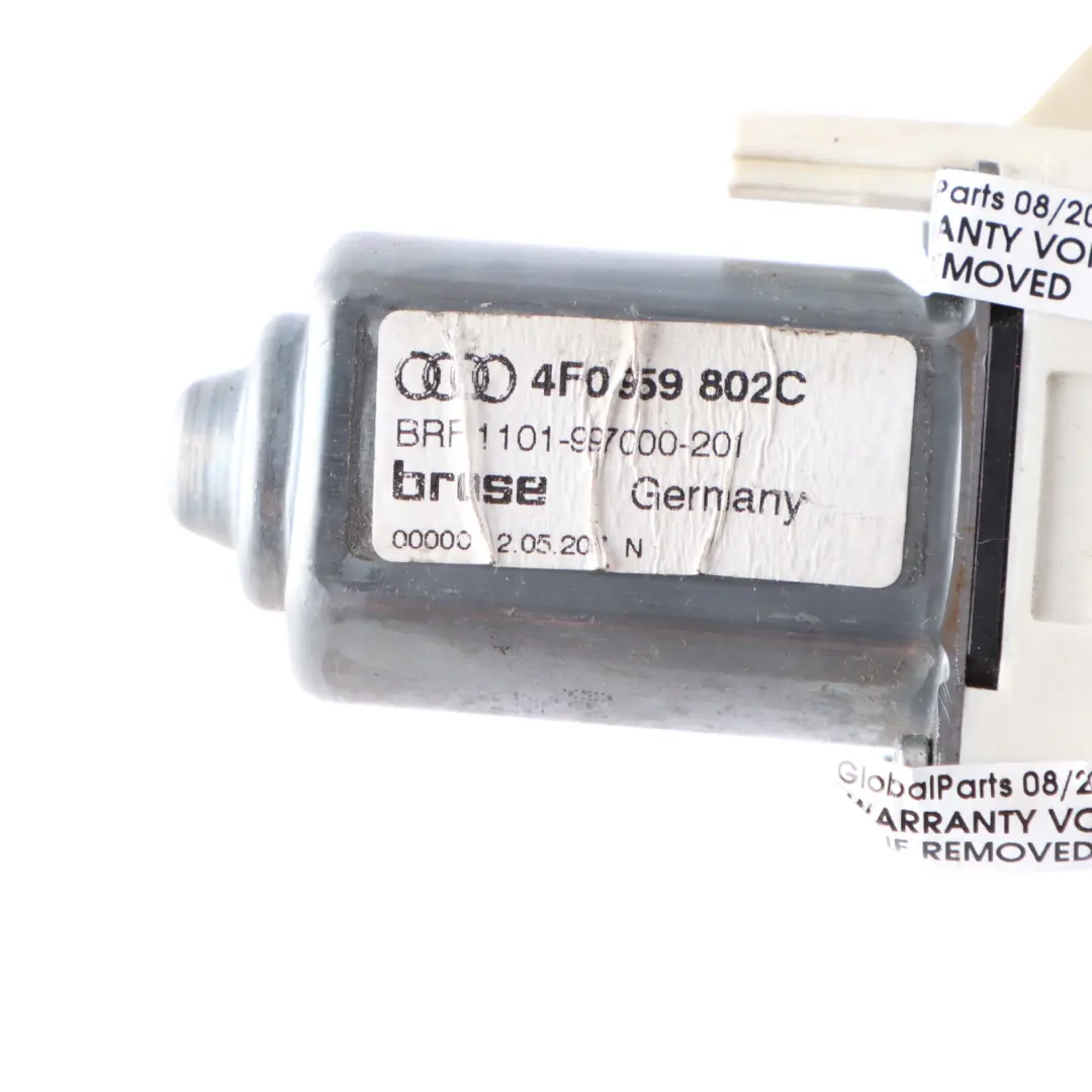Audi A6 C6 Motor regulador ventana trasera derecha de la puerta del - SKU 4F0959802F - Número de pieza 4F0959802F