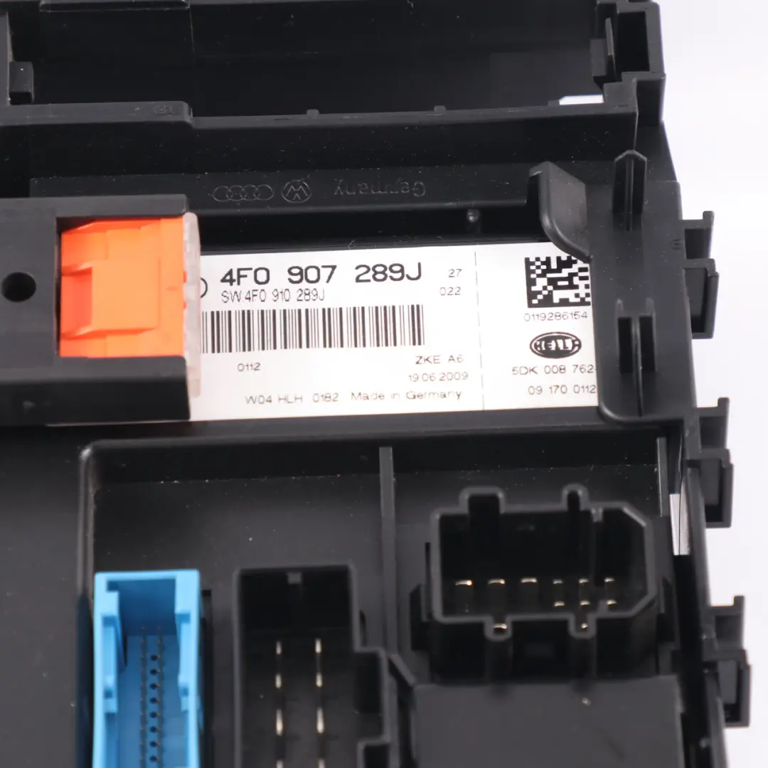 Audi A6 C6 Módulo carrocería Caja relés fusibles Unidad control 4F0907289J - SKU 4F0971845A - Número de pieza 4F0971845A