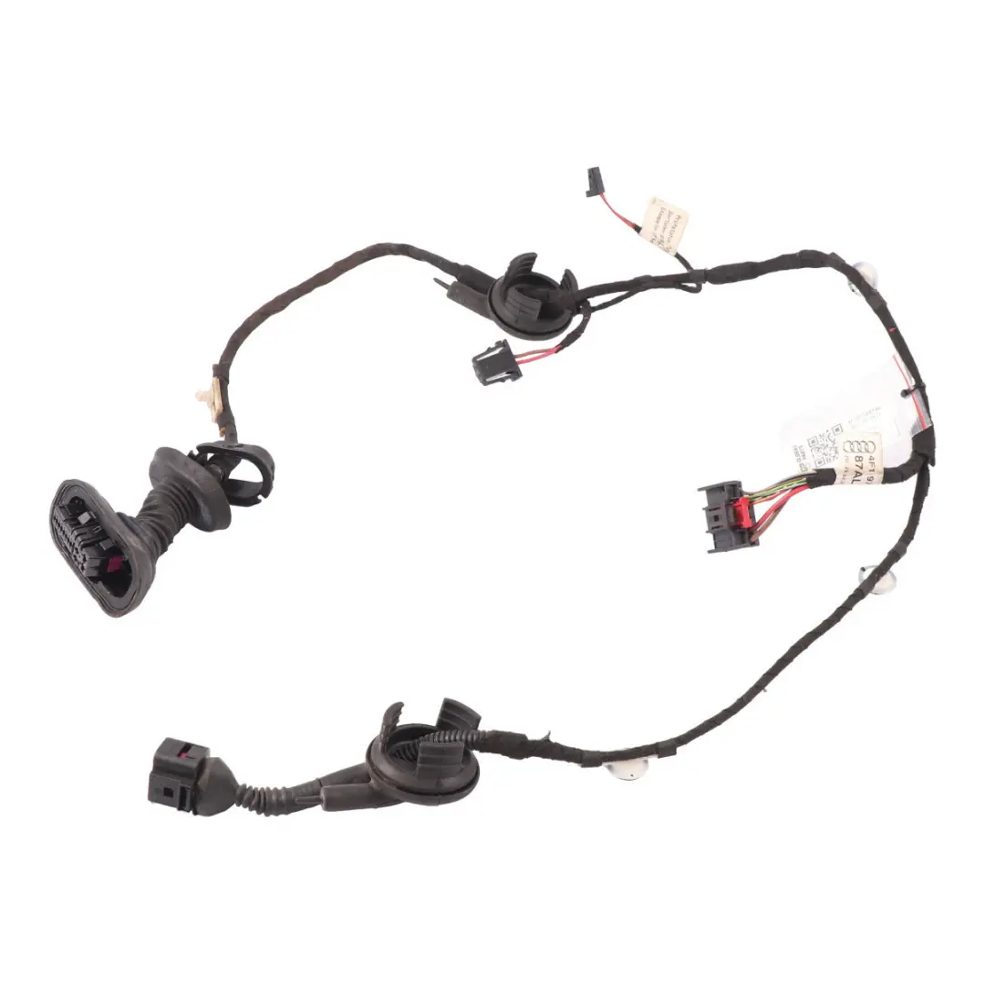 Mazo cables puerta trasera izquierda para Audi A6 C6 con número de pieza 4F1971687AL Audi A6 C6 Mazo cables puerta trasera izquierda - SKU 4F1971687AL - Número de pieza 4F1971687AL