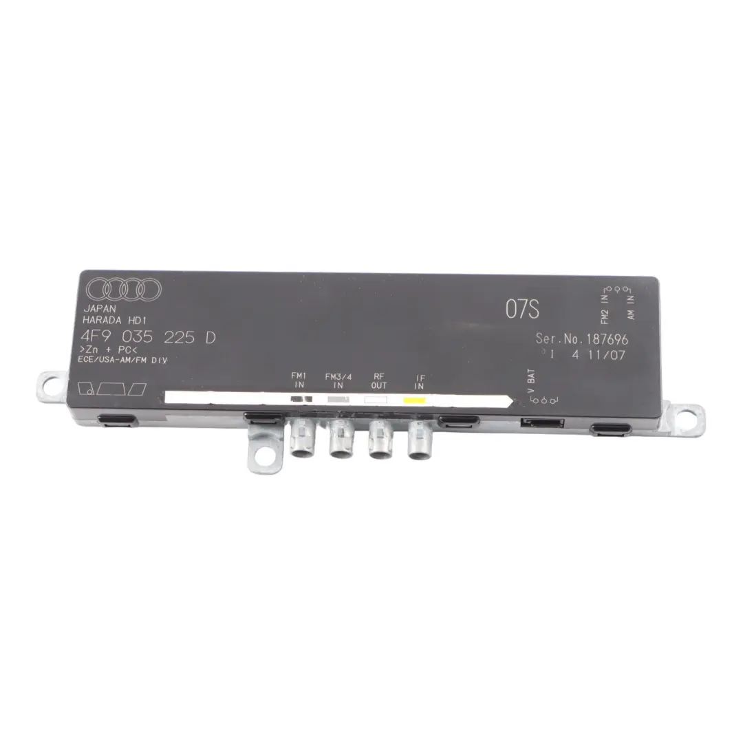 Antenna Amplificatore Unità Di Controllo Modulo ECU per Audi A6 C6 con numero di parte 4F9035225D Audi A6 C6 Antenna Amplificatore Unità Di Controllo Modulo ECU - SKU 4F9035225D - Numero di parte 4F9035225D