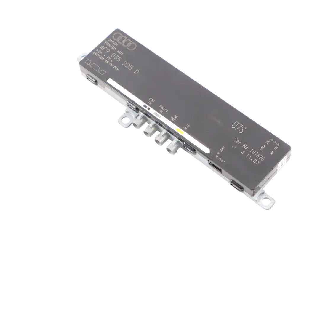 Module Commande Amplificateur Antenne ECU pour Audi A6 C6 à propos du numéro de pièce 4F9035225D Audi A6 C6 Module Commande Amplificateur Antenne ECU - SKU 4F9035225D - Numéro de pièce 4F9035225D