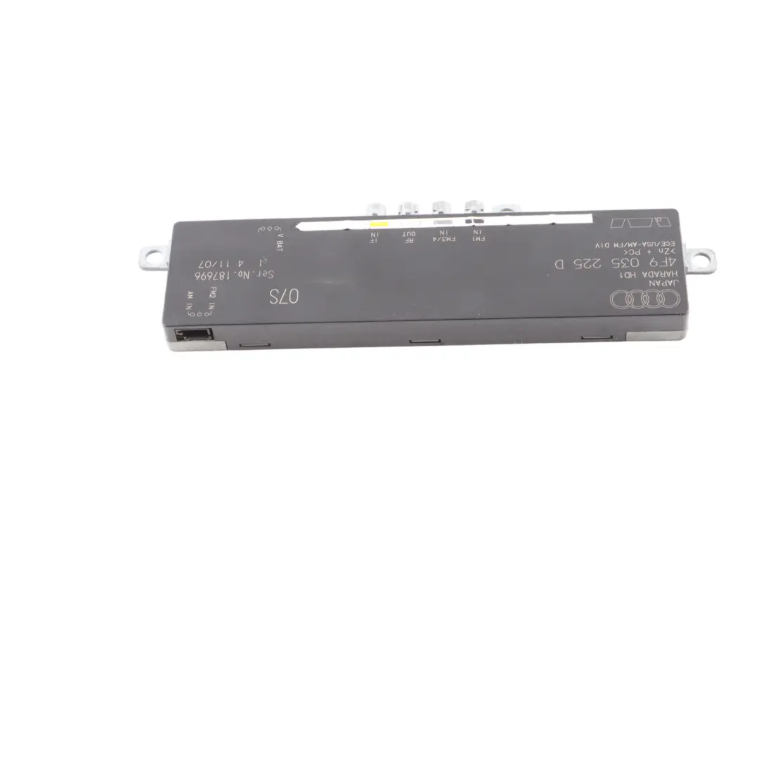 Antenna Amplificatore Unità Di Controllo Modulo ECU per Audi A6 C6 con numero di parte 4F9035225D Audi A6 C6 Antenna Amplificatore Unità Di Controllo Modulo ECU - SKU 4F9035225D - Numero di parte 4F9035225D